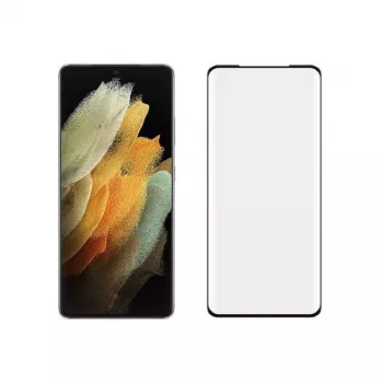 Evelatus Samsung Galaxy S21 Ultra 3D Full Cover Japan Glue Glass Anti-Static näytönsuojus
