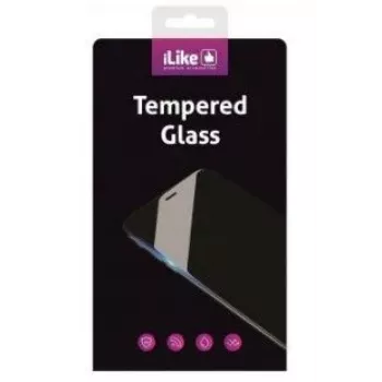 iLike Apple iPhone XS Max / 11 Pro Max muovi iskunkestävä 3D-lasi täysi peitto näytönsuojakalvo - läpinäkyvä mustalla kehyksellä