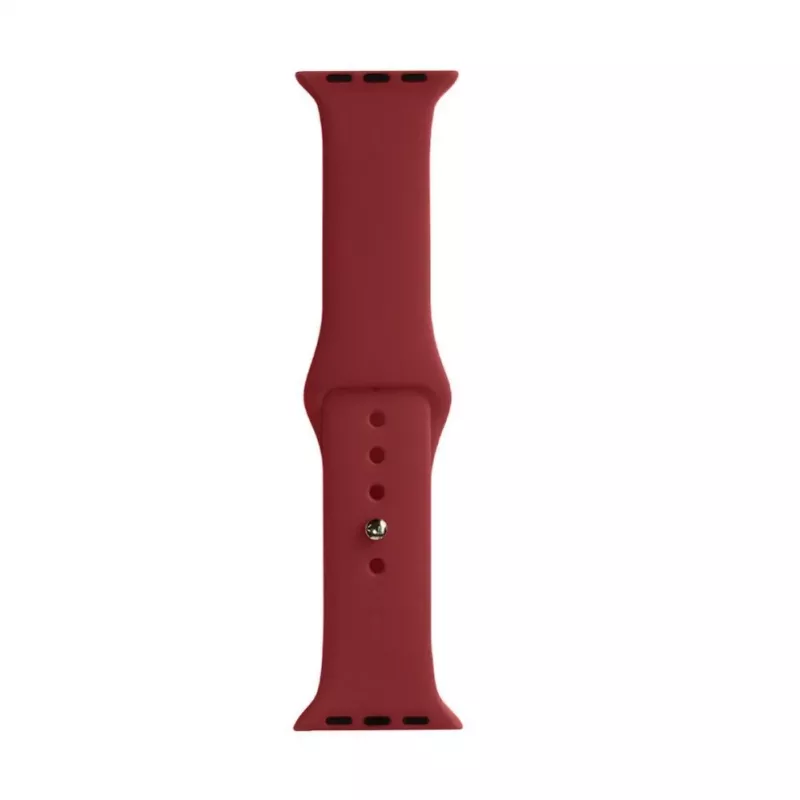 Evelatus Apple Watch 42/44/45mm silikoniset Loop-rannekkeet (140mm M/L) Plum