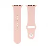 Connect Watch 38/40/41 mm silikoninen loop-ranneke kelloon (132 mm M/L) pinkki hiekka