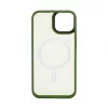 Connect Apple iPhone 13 hybridikuori magneetilla PC+TPU vihreä