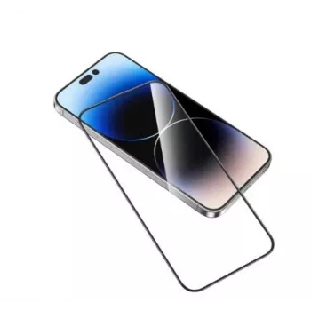 iLike Xiaomi Redmi Note 13 Pro 5G 2.5D Full Cover Glass Anti-Static Super Strong musta