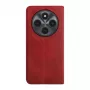 Evelatus Xiaomi Redmi 14C 4G/14C 5G/Redmi A4/POCO C75 PU Leather Book Case punainen