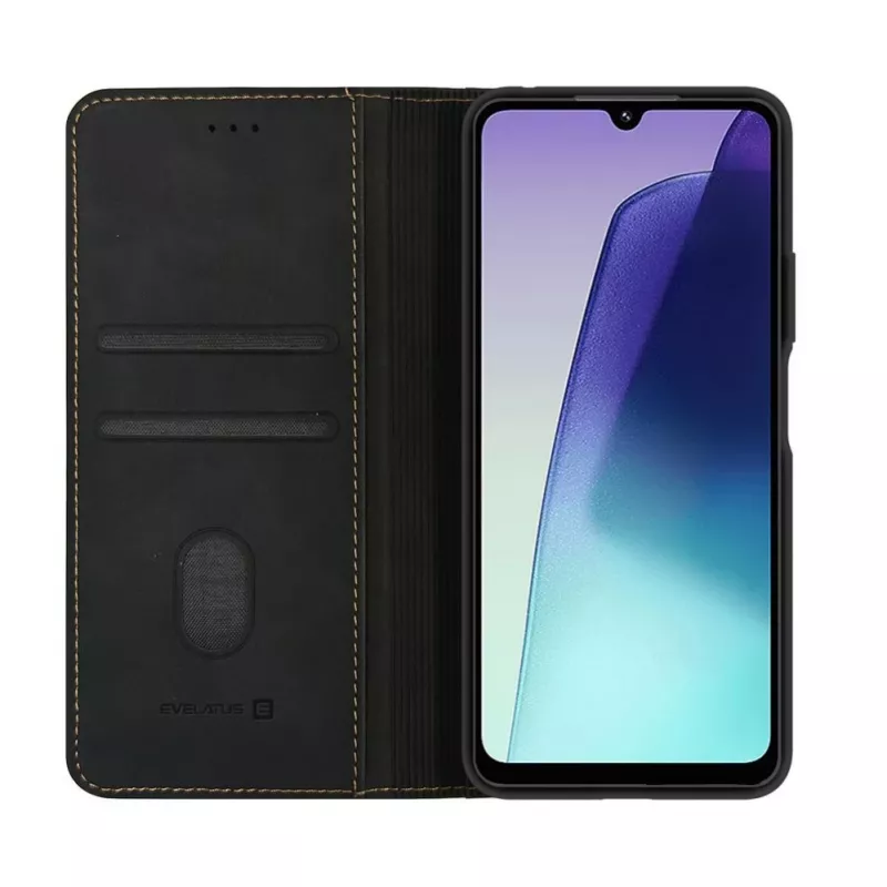 Evelatus Xiaomi Redmi 14C 4G/ 14C 5G / Redmi A4 / POCO C75 Book Case musta