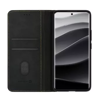 Evelatus Xiaomi Redmi Note 14 Pro Plus Book Case musta