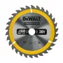 DEWALT TCT pyörösahanterä 160x20mm 30T +10° rintakulma 16mm rengas