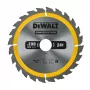 DEWALT pyörösahanterä 190x30mm 24T +16° Super Thin Kerf TCT