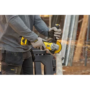STANLEY akku-kulmahiomakone 125mm V20 18V (ilman akkua)