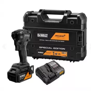 DEWALT 18V XR harjaton iskuruuvinväännin 1x5,0Ah akkusarja DCF86MP1T