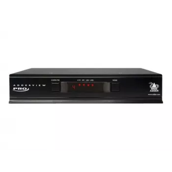 Adder AdderView 4PRO DisplayPort KVM audio-kytkin 4 porttia 1 käyttäjä pöytämalli