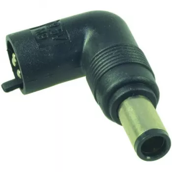 2-POWER TIP6005A kannettavan virtalähteen kärki - 5,5 mm x 2,5 mm DC-pistoke - musta