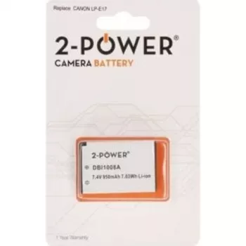 2-POWER DBI1008A akku litiumioni 950 mAh 7,4 V Canon LP-E8:lle