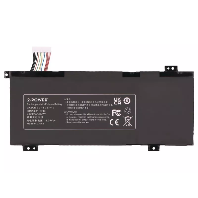 2-POWER Medion Erazer X15803 pääakku - akku - 3 400 mAh