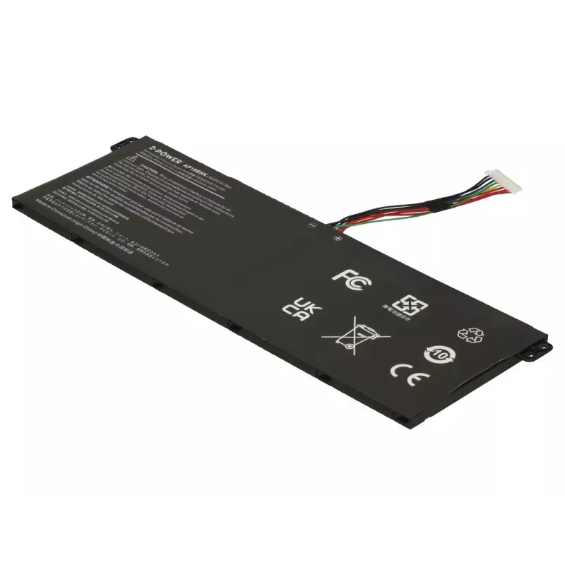 2-Power pääakku - 3400 mAh - 11,1V - Li-ion - musta - Dell Latitude E7440/E7450