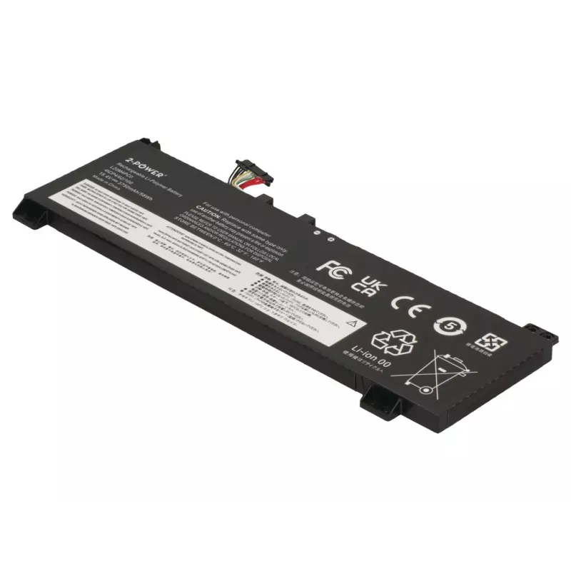 2-Power pääakku Lenovo Legion 5-15ACH6 82JW - 58 Wh