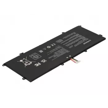 2-Power ASUS U4700J pääakku - 49 Wh, 4400 mAh, 11,1 V, 6 kennoa Li-Ion, musta