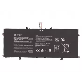 2-Power ASUS U4700J pääakku - 49 Wh, 4400 mAh, 11,1 V, 6 kennoa Li-Ion, musta