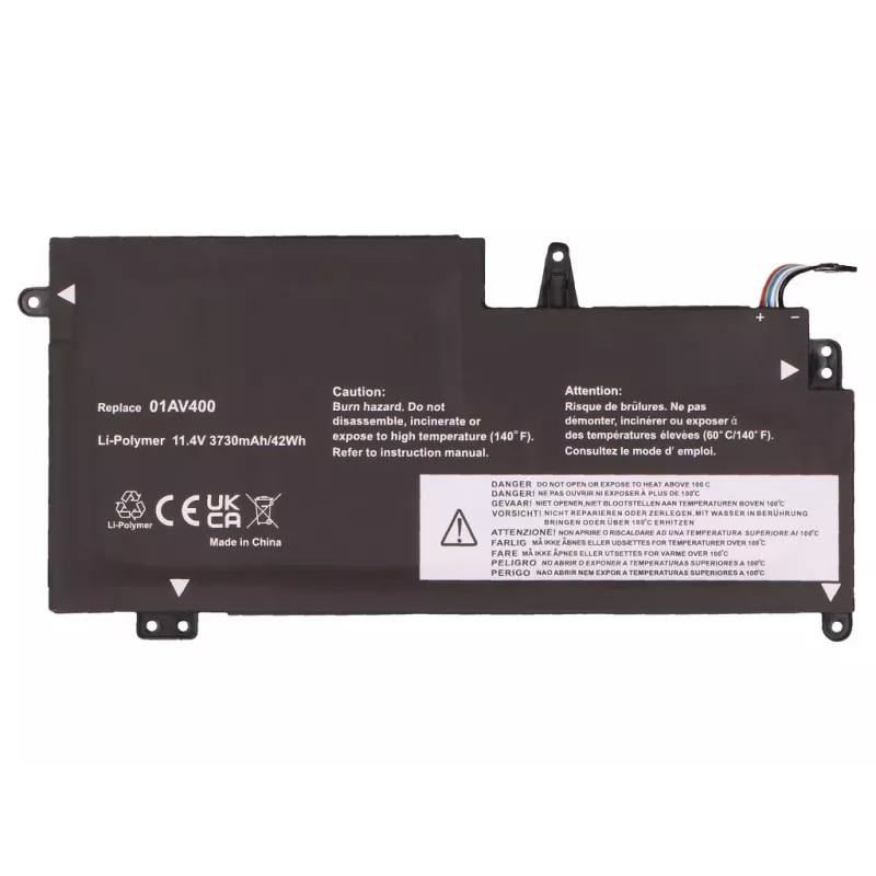 2-Power pääakku Lenovo ThinkPad 13 Gen 1 / Gen 2 - 42 Wh