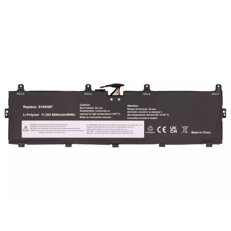 2-Power pääakku Lenovo ThinkPad P72 20MB - 99 Wh