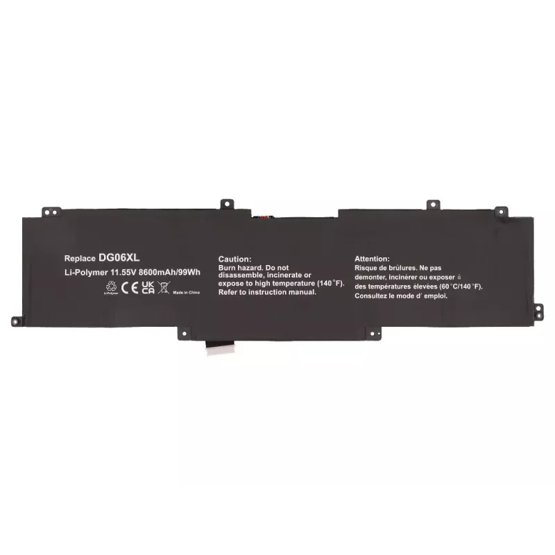 2-POWER pääakku 11,55V 8600mAh HP Omen X 17-AP000NA