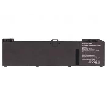 2-Power pääakku - Li-Ion - 5000 mAh - 55 Wh - 11,1 V - 6 kennoa - musta - kannettavan tietokoneen vara-akku