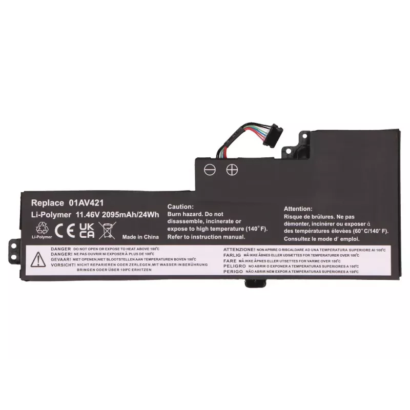 2-Power pääakku Lenovo ThinkPad T470 - 2000 mAh