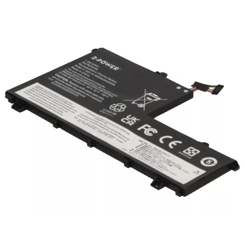 2-Power pääakku Lenovo ThinkPad 15-IIL 20SM - 53 mAh