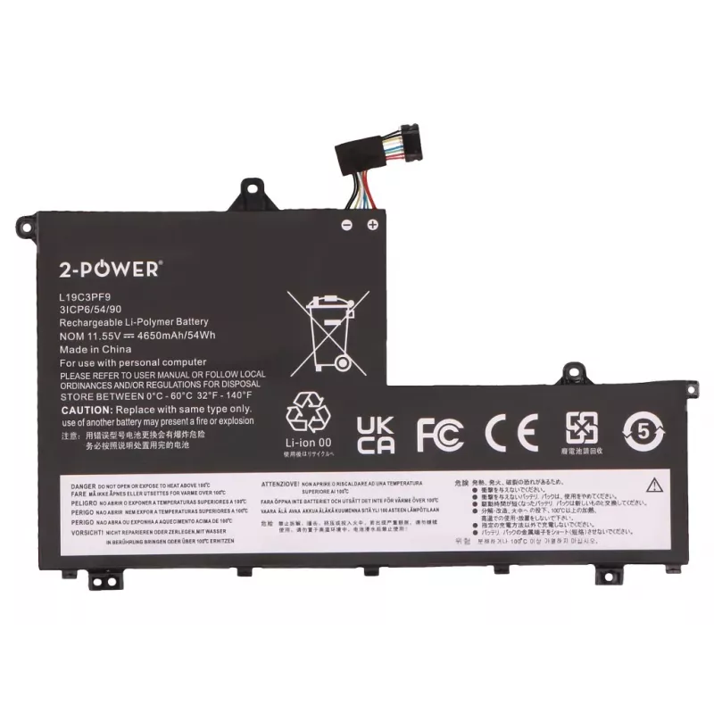 2-Power pääakku Lenovo ThinkPad 15-IIL 20SM - 53 mAh