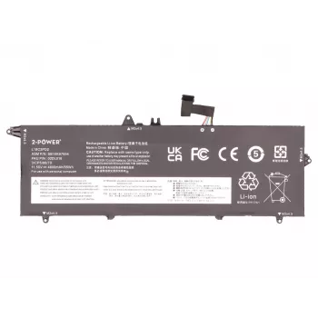 2-Power pääakku Lenovo ThinkPad T490S 20NX - 55 Wh Li-ion