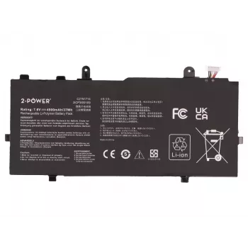 2-POWER pääakku 7,6 V 4900 mAh Asus VivoBook Flip TP401N