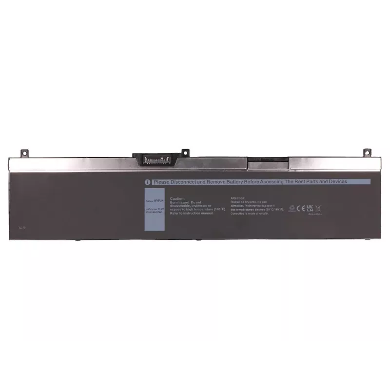 2-Power pääakku Dell Precision 7530 7730 - 97 Wh