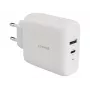 2-POWER seinälaturi PD 20W USB-C & 12W USB-A