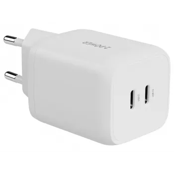 2-Power 65W seinälaturi PD GaN 2 x USB-C