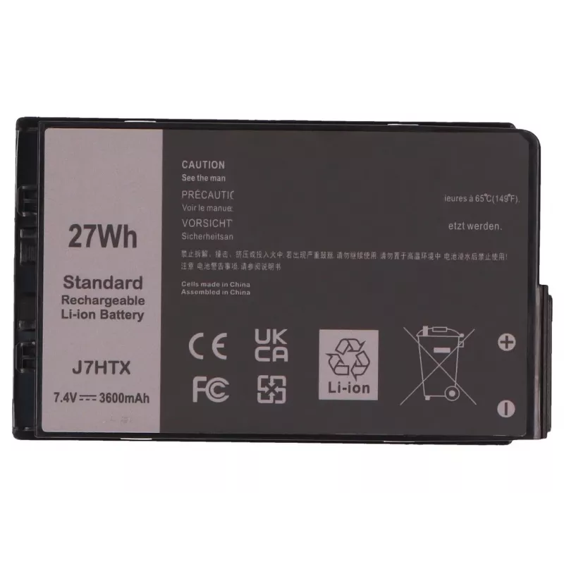 2-Power pääakku Dell Latitude 12 7212 - 3600 mAh
