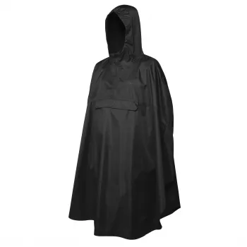 Trekmates Rove -poncho - musta