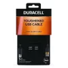 2-POWER 2m USB-A - USB-C 60W lataus- ja datakaapeli - musta