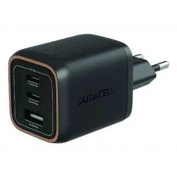 Duracell seinälaturi PD 65W GaN 2 x USB-C