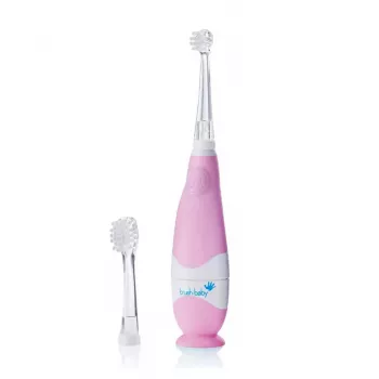 BRUSH-BABY Baby Sonic äänihammasharja 0-3 vuotta pinkki