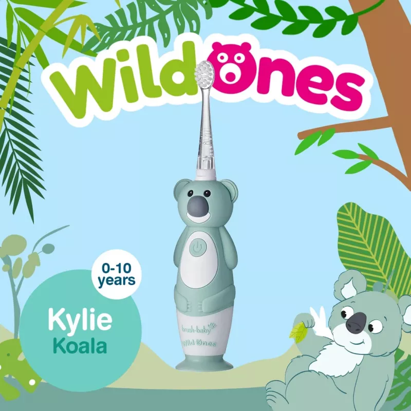 BRUSH BABY Wild Ones Sonic hammasharja lapsille Kylie Koala