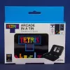 FIZZ CREATIONS Tetris retro arcade -kädessä pidettävä konsoli, väri, metallirunko