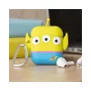 ThumbsUp! PowerSquad 3D silikoninen AirPods-kotelo, Alien, sininen/valkoinen/keltainen