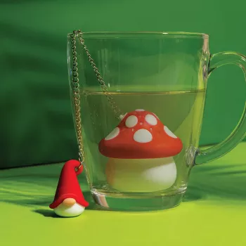OTOTO Enchan-Tea teesiivilä - velhomainen muotoilu, silikoni, irtoteesiivilä