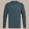 Craghoppers NosiLife Abel LS t-paita - Blue Stone (M)