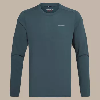 Craghoppers NosiLife Abel LS t-paita - Blue Stone, koko L