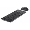 Dell Pro 7 ladattava kompakti näppäimistö- ja hiiriset - KM746 - viro (QWERTY) - titaaninharmaa