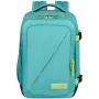 American Tourister Take2Cabin S käsimatkatavarareppu Dusty Turquoise/Lime