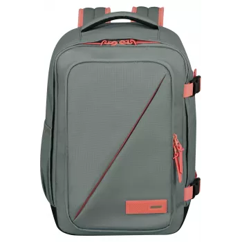 American Tourister Take2Cabin S käsimatkatavarareppu Sage/Coral