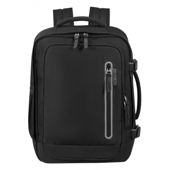 American Tourister Take2Cabin S/M Sport Black -reppu (Ryanair/Wizz Air)