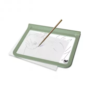 Kidywolf Light Tablet A4 LED-piirustustabletti 8 värillä, 4 tilaa, USB-C, valkoinen