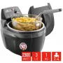 Fritel Turbo SF 4209 -uppopaistin 3L 2,3kW ruostumaton teräs/musta